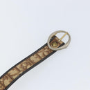Christian Dior Trotter Canvas Gürtel 78 cm Braun Original bs33375-6