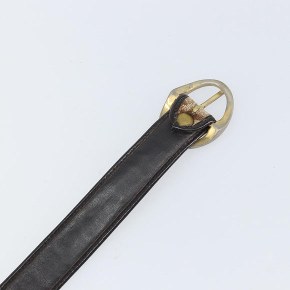 Christian Dior Trotter Canvas Gürtel 78 cm Braun Original bs33375