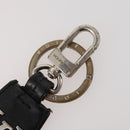 LOUIS VUITTON Bag Charm Plastic Leather 3 Set Black Orange blue LV Auth bs33377-12