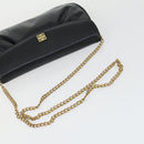 GIVENCHY Hand Bag Leather nylon 2 Set Black Auth bs33378-13
