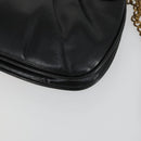 GIVENCHY Hand Bag Leather nylon 2 Set Black Auth bs33378-16