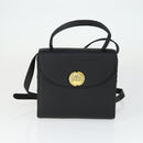 GIVENCHY Hand Bag Leather nylon 2 Set Black Auth bs33378-2