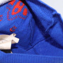 GUCCI GG Canvas knitted Fabrics Cap M Blue 748423 Auth bs33379-8