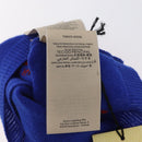 GUCCI GG Canvas gebreide stoffen pet L Blauw 748423 Auth bs33380-10