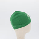 GUCCI GG Canvas Strickkappen Grüner Hut L 748423 Auth bs33381-5