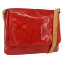 LOUIS VUITTON Monogram Vernis Thompson Street Bag Rot M91094 LV Auth bs33383-1