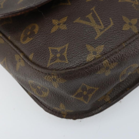 LOUIS VUITTON Monogram Saint Cloud MM Shoulder Bag M51243 LV Auth bs33384