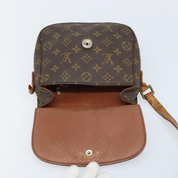 LOUIS VUITTON Monogram Saint Cloud MM Shoulder Bag M51243 LV Auth bs33384