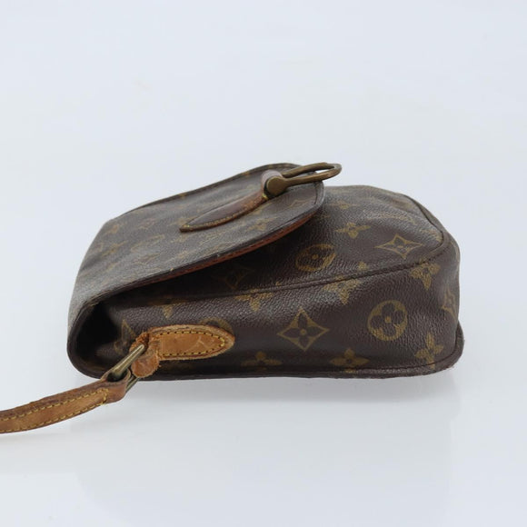 LOUIS VUITTON Monogram Saint Cloud MM Shoulder Bag M51243 LV Auth bs33384