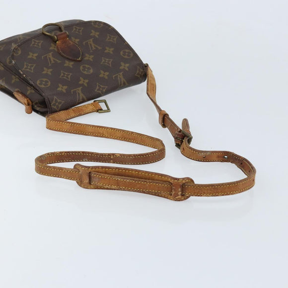 LOUIS VUITTON Monogram Saint Cloud MM Shoulder Bag M51243 LV Auth bs33384