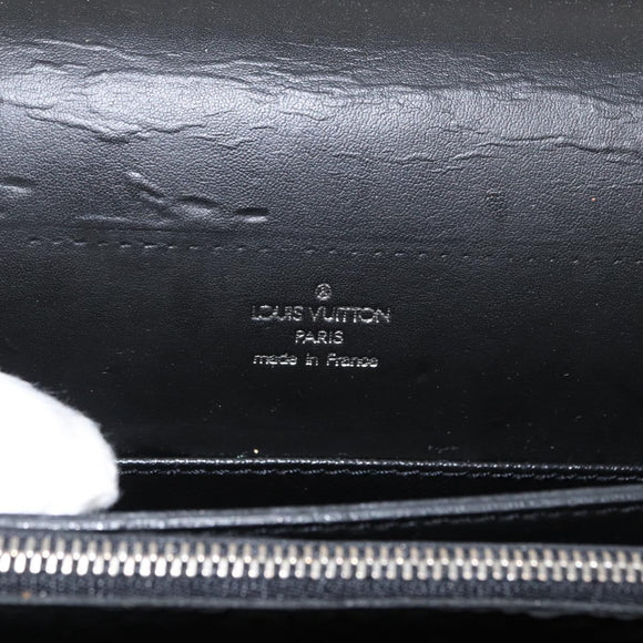 LOUIS VUITTON Taiga Serviette Kazan Business Bag Ardoise M30802 LV Auth bs33385