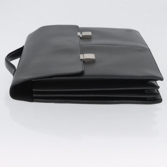 LOUIS VUITTON Taiga Serviette Kazan Business Bag Ardoise M30802 LV Auth bs33385