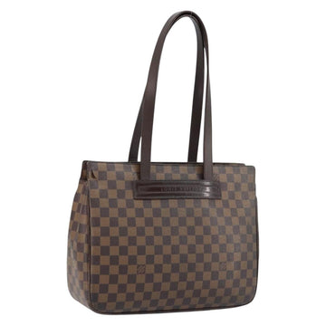 LOUIS VUITTON Damier Ebene Parioli PM Tote Bag N51123 LV Auth bs33389