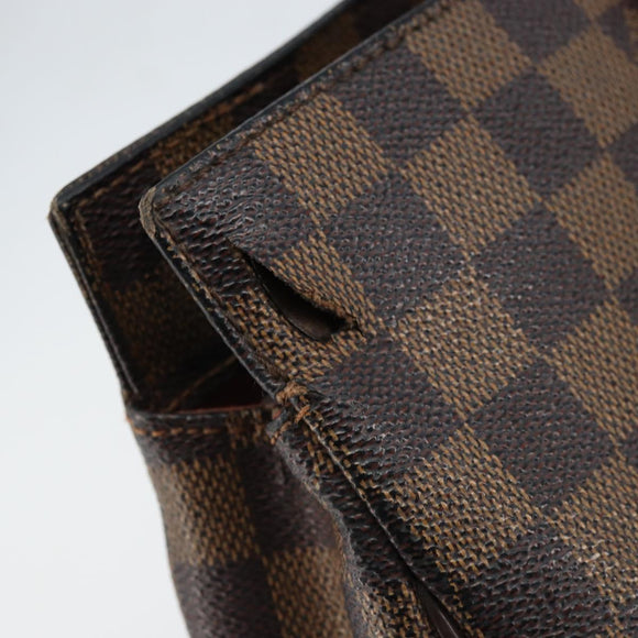 LOUIS VUITTON Damier Ebene Parioli PM Tote Bag N51123 LV Auth bs33389