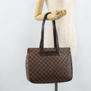 LOUIS VUITTON Damier Ebene Parioli PM Tote Bag N51123 LV Auth bs33389-24