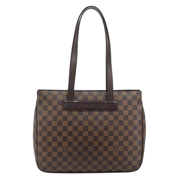 LOUIS VUITTON Damier Ebene Parioli PM Tote Bag N51123 LV Auth bs33389