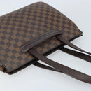 LOUIS VUITTON Damier Ebene Parioli PM Tote Bag N51123 LV Auth bs33389-7
