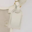 LOUIS VUITTON Epi Plage Via Bag Vinyl Leather Clear White M92153 LV Auth bs33391-10