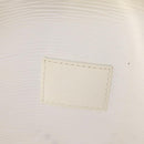 LOUIS VUITTON Epi Plage Via Bag Vinyl Leather Clear White M92153 LV Auth bs33391-19