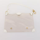 LOUIS VUITTON Epi Plage Via Bag Vinyl Leather Clear White M92153 LV Auth bs33391-21