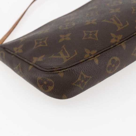 LOUIS VUITTON Monogram Pochette Accessoires Pouch M51980 LV Auth bs33392