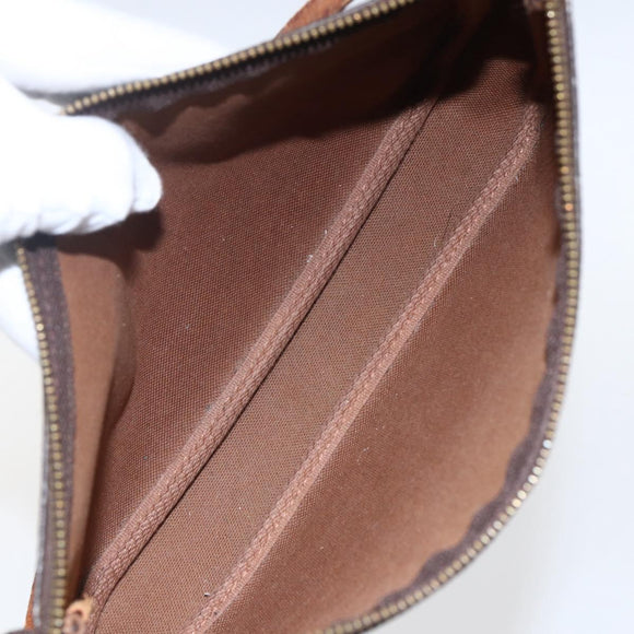 LOUIS VUITTON Monogram Pochette Accessoires Pouch M51980 LV Auth bs33392