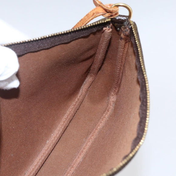 LOUIS VUITTON Monogram Pochette Accessoires Pouch M51980 LV Auth bs33392