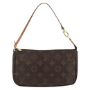 LOUIS VUITTON Monogram Pochette Accessoires Pouch M51980 LV Auth bs33392-13