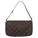 LOUIS VUITTON Monogram Pochette Accessoires Pouch M51980 LV Auth bs33392-2