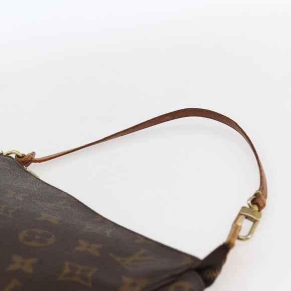 LOUIS VUITTON Monogram Pochette Accessoires Pouch M51980 LV Auth bs33392