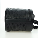 BOTTEGA VENETA Shoulder Bag Leather Black Auth bs33399V-4