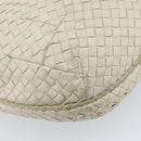 BOTTEGA VENETA INTRECCIATO Hobo handtas Leer Wit Auth bs33401-9