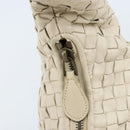 BOTTEGA VENETA INTRECCIATO Hobo handtas Leer Wit Auth bs33401-17