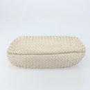 BOTTEGA VENETA INTRECCIATO Hobo handtas Leer Wit Auth bs33401-5