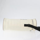 CHANEL Sports Line Water Bottle Holder Bag Nylon White Silver CC Auth bs33406-3