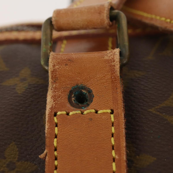 LOUIS VUITTON Monogram Sac Souple 45 Boston Tas M41624 LV Auth bs33408