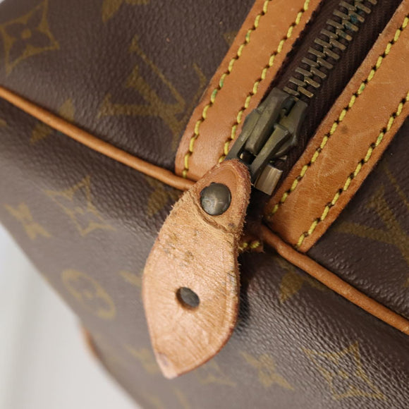 LOUIS VUITTON Monogram Sac Souple 45 Boston Tas M41624 LV Auth bs33408