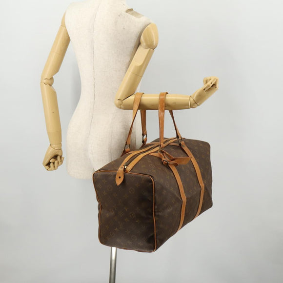 LOUIS VUITTON Monogram Sac Souple 45 Boston Tas M41624 LV Auth bs33408
