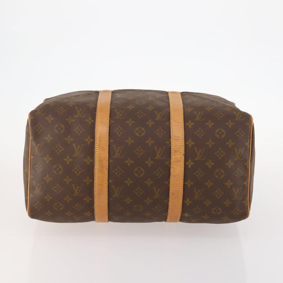 LOUIS VUITTON Monogram Sac Souple 45 Boston Tas M41624 LV Auth bs33408