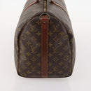LOUIS VUITTON Monogram Keepall Bandouliere 45 Boston Bag M41418 LV Auth bs33409-4