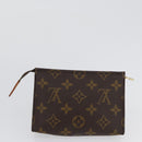 LOUIS VUITTON Monogram Pouch 2 Set LV Auth bs33412-11