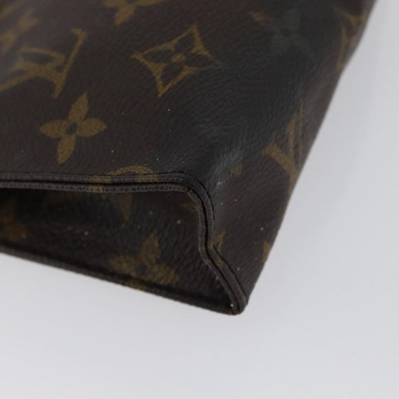 LOUIS VUITTON Monogram Pouch 2 Set LV Auth bs33412