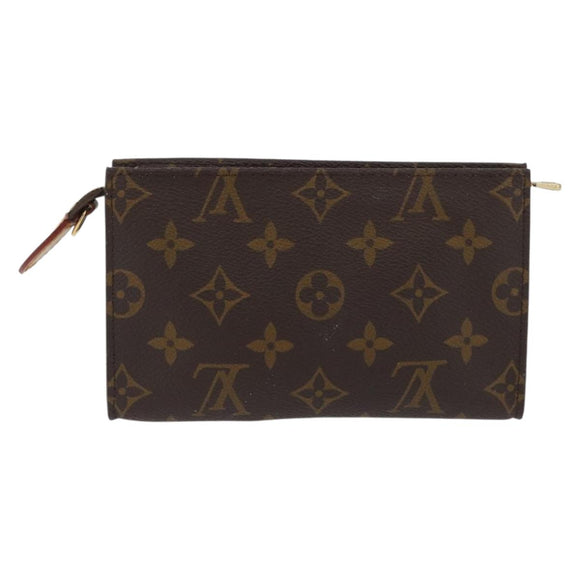 LOUIS VUITTON Monogram Pouch 2 Set LV Auth bs33412