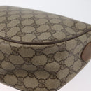 GUCCI GG Supreme Web Sherry Line Bag PVC Beige Gold 56 02 032 Auth bs33419-18