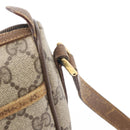 GUCCI GG Supreme Web Sherry Line Bag PVC Beige Gold 56 02 032 Auth bs33419-9