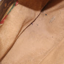 GUCCI GG Supreme Web Sherry Line Bag PVC Beige Gold 56 02 032 Auth bs33419-10
