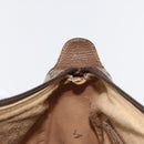 GUCCI GG Supreme Web Sherry Line Bag PVC Beige Gold 56 02 032 Auth bs33419-24