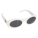 GUCCI Sunglasses plastic White Auth bs33421-1