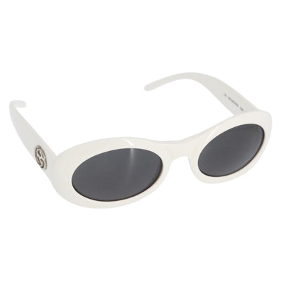 GUCCI Sunglasses plastic White Auth bs33421