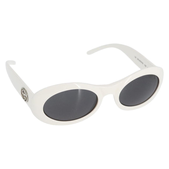 GUCCI Sunglasses plastic White Auth bs33421